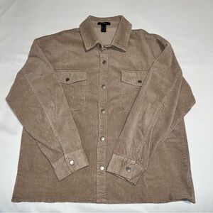 Forever 21 Tan Corduroy Jacket